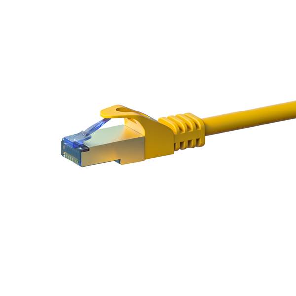 CAT 6a Netzwerkkabel LSOH - S/FTP - 3 Meter - Gelb