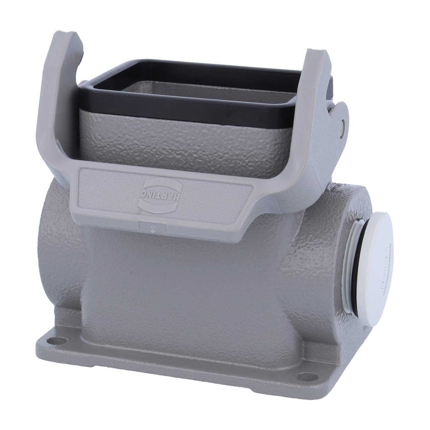 Harting 05300060269, Han 6B Sockelgehäuse hoch, 1xM25 seitlicher Kabelabgang