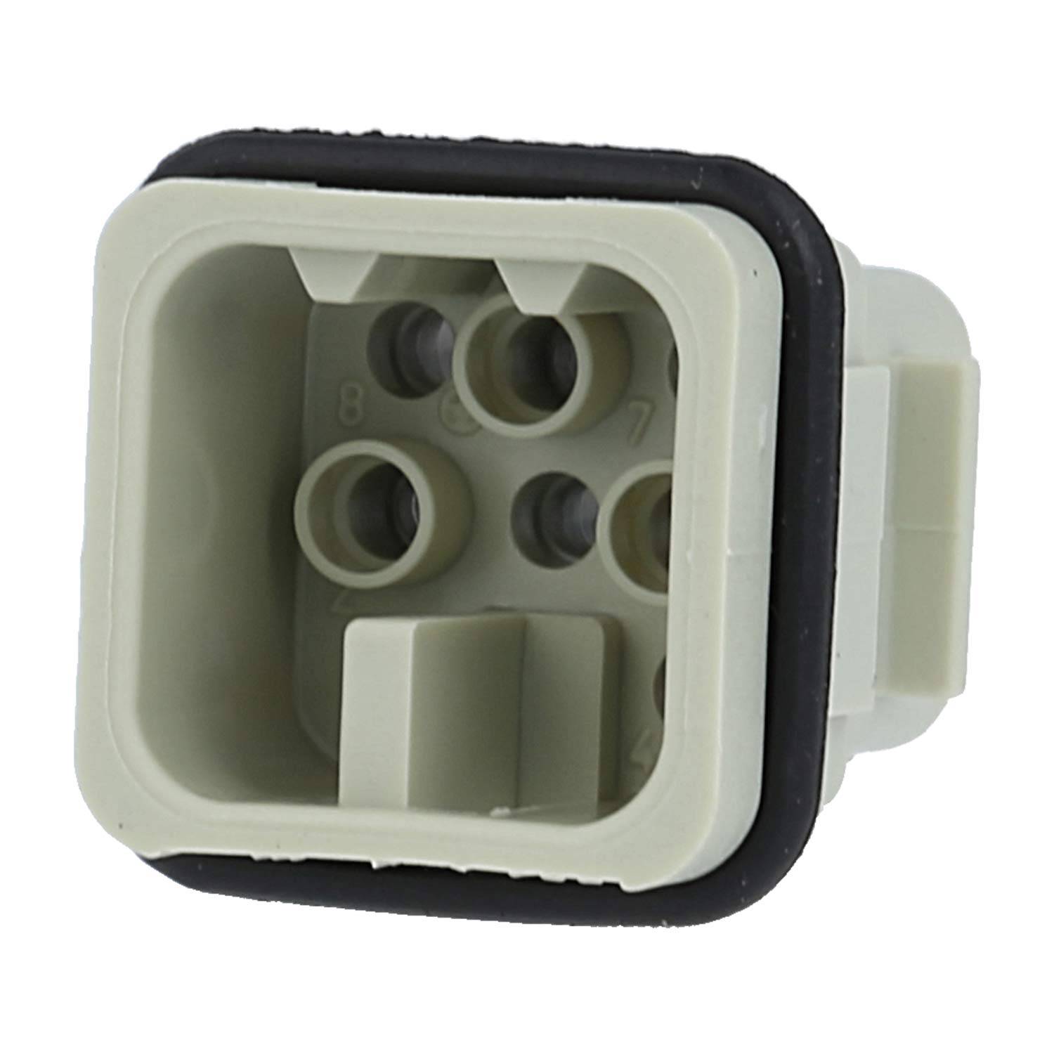 HARTING Han 8D Stifteinsatz (M) Crimpanschluss, 8-polig AC 50V / DC 120V, 10A - 1 Stück-0