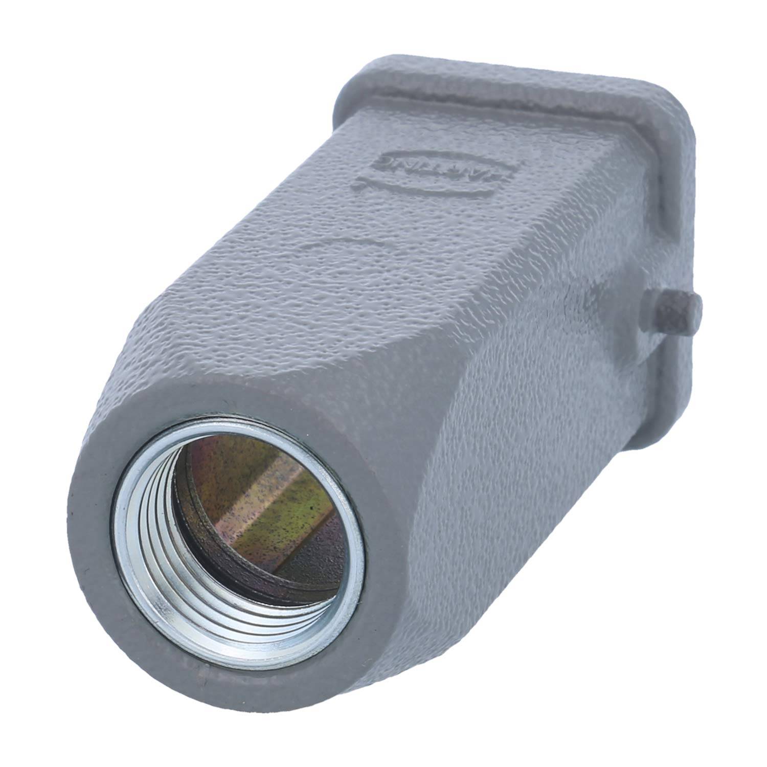 05200031460 Harting Han 3A Tüllengehäuse ohne eingeklebte Dichtung, 1xM16 gerader Kabelabgang, 1-3