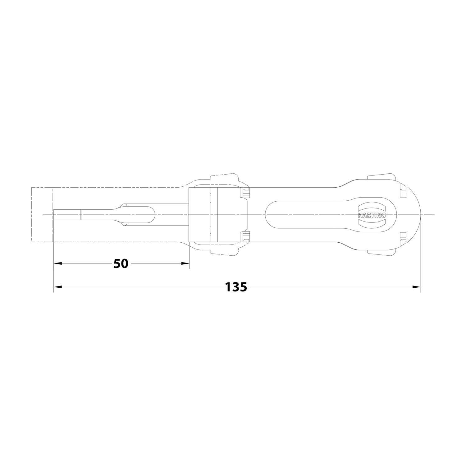 HARTING Demontagewerkzeug für Kontaktart: E-Crimpkontakt Querschnitt 0,14mm² - 4mm² / AWG26 - AWG12 - 1 Stück-2