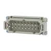 HARTING Han 16ESS Stifteinsatz (M) Doppel-Käfigzugfederanschluss, 16-polig+PE 500V, 16A - 1 Stück