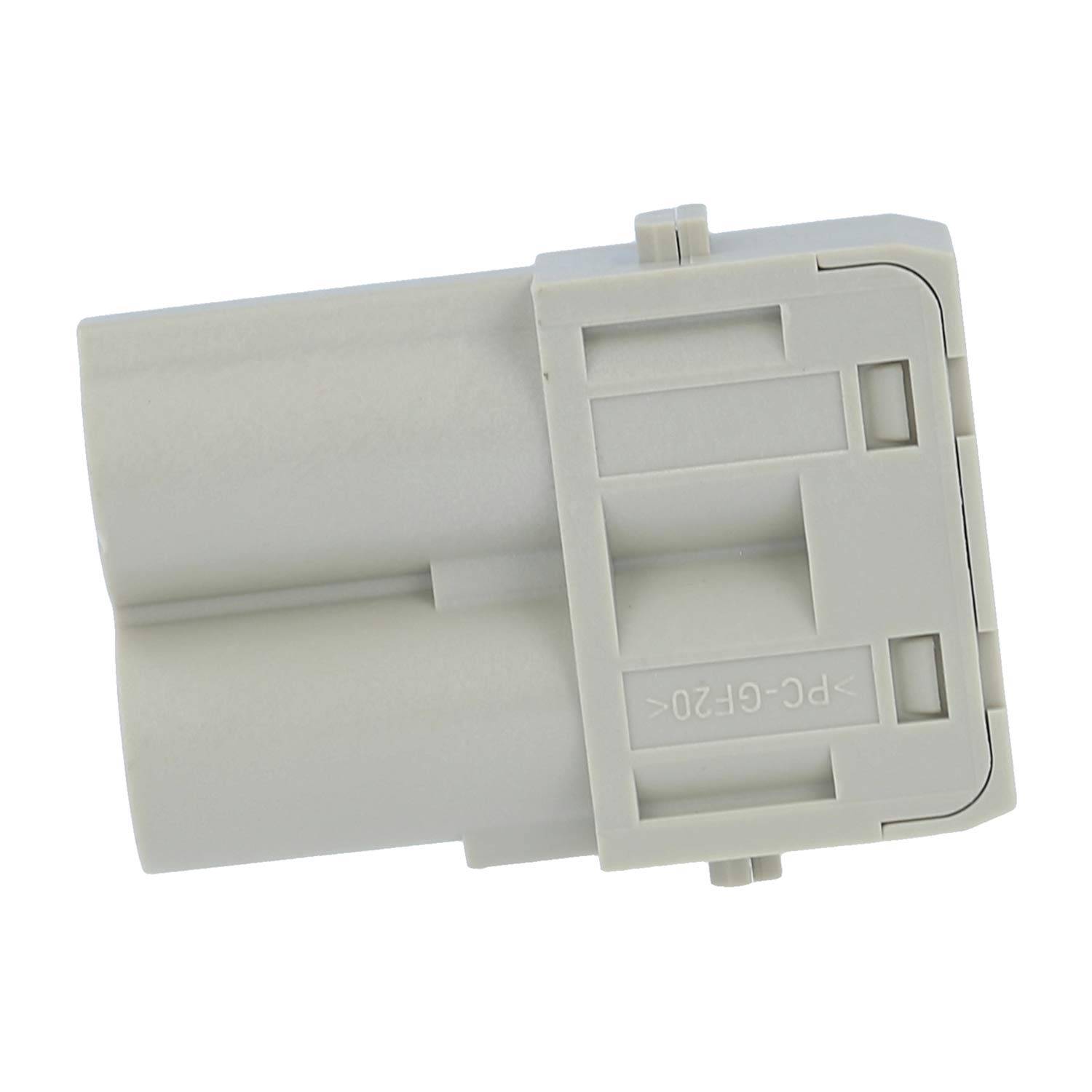 HARTING Han 70 Ampere Modul Stifteinsatz (M) Axialschraubanschluss, 2-polig 1000V, 70A - 1 Stück-1