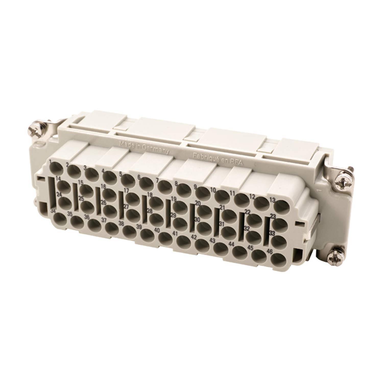 HARTING Han 46EE Buchseneinsatz (F) Crimpanschluss, 46-polig+PE 500V, 16A - 1 Stück-0