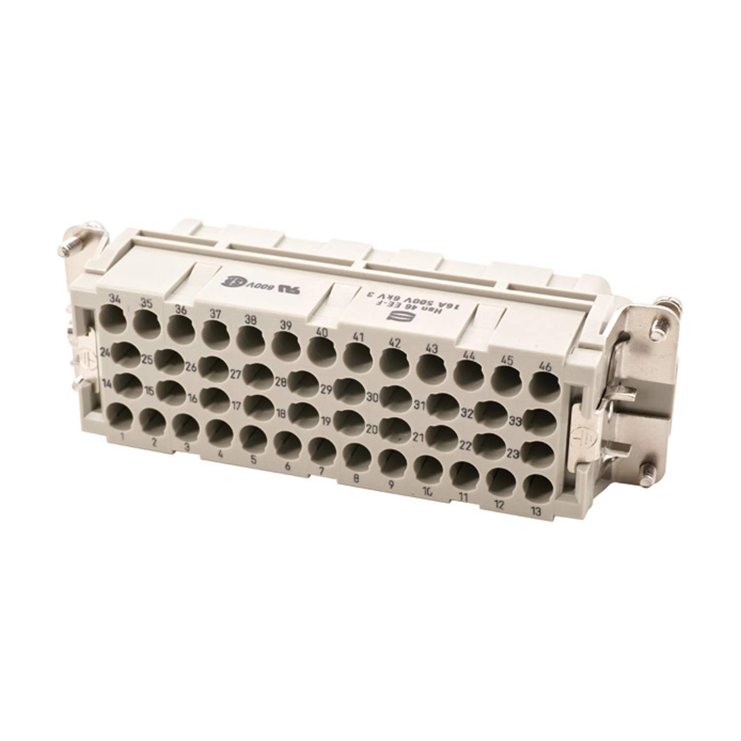 HARTING Han 46EE Buchseneinsatz (F) Crimpanschluss, 46-polig+PE 500V, 16A - 1 Stück-1