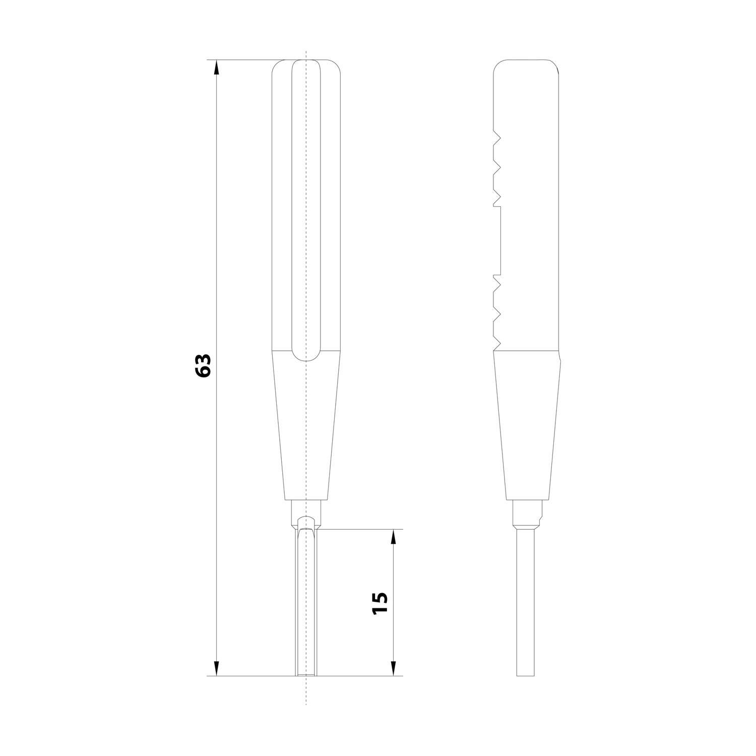 HARTING Montage-/Demontagewerkzeug für Kontaktart: gestanzte D-Sub Crimpkontakt Querschnitt 0,09mm² - 0,56mm² / AWG28 --1