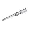 HARTING D-Crimpkontakt Kontaktstift (M) 2,5mm² AWG14 silber, 1 Stück Werkstoff Kupferlegierung - 1 Stück