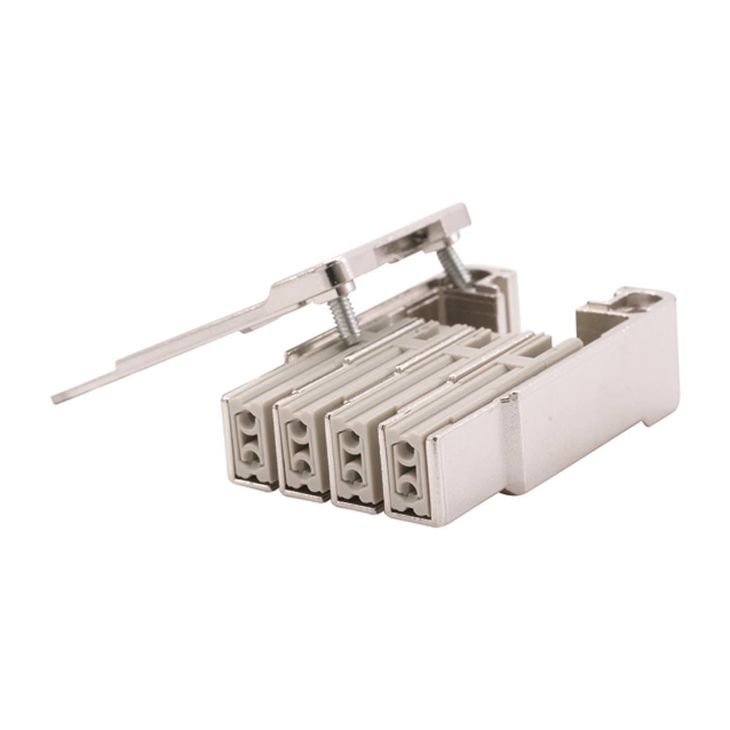 HARTING Han GigaBit Modul Cat.6A Buchseneinsatz (F) Crimpanschluss, 8-polig+Schirmung 50V, 5A - 1 Stück-0