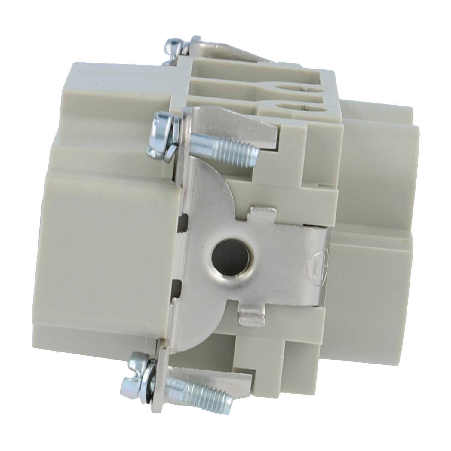 HARTING Han K4/0 Stifteinsatz (M) Schraubanschluss, 4-polig+PE 830V, 80A - 1 Stück-1
