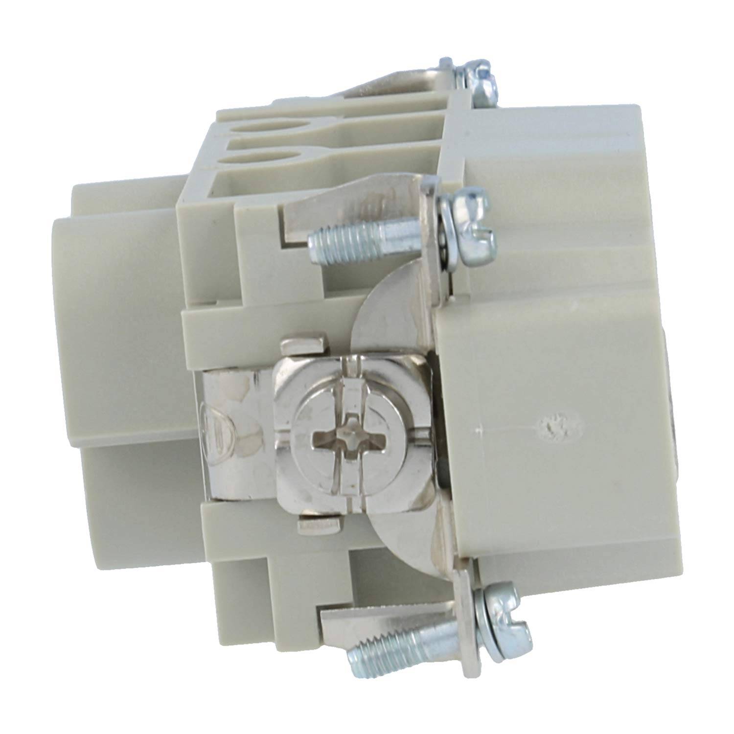 HARTING Han K4/0 Stifteinsatz (M) Schraubanschluss, 4-polig+PE 830V, 80A - 1 Stück-4