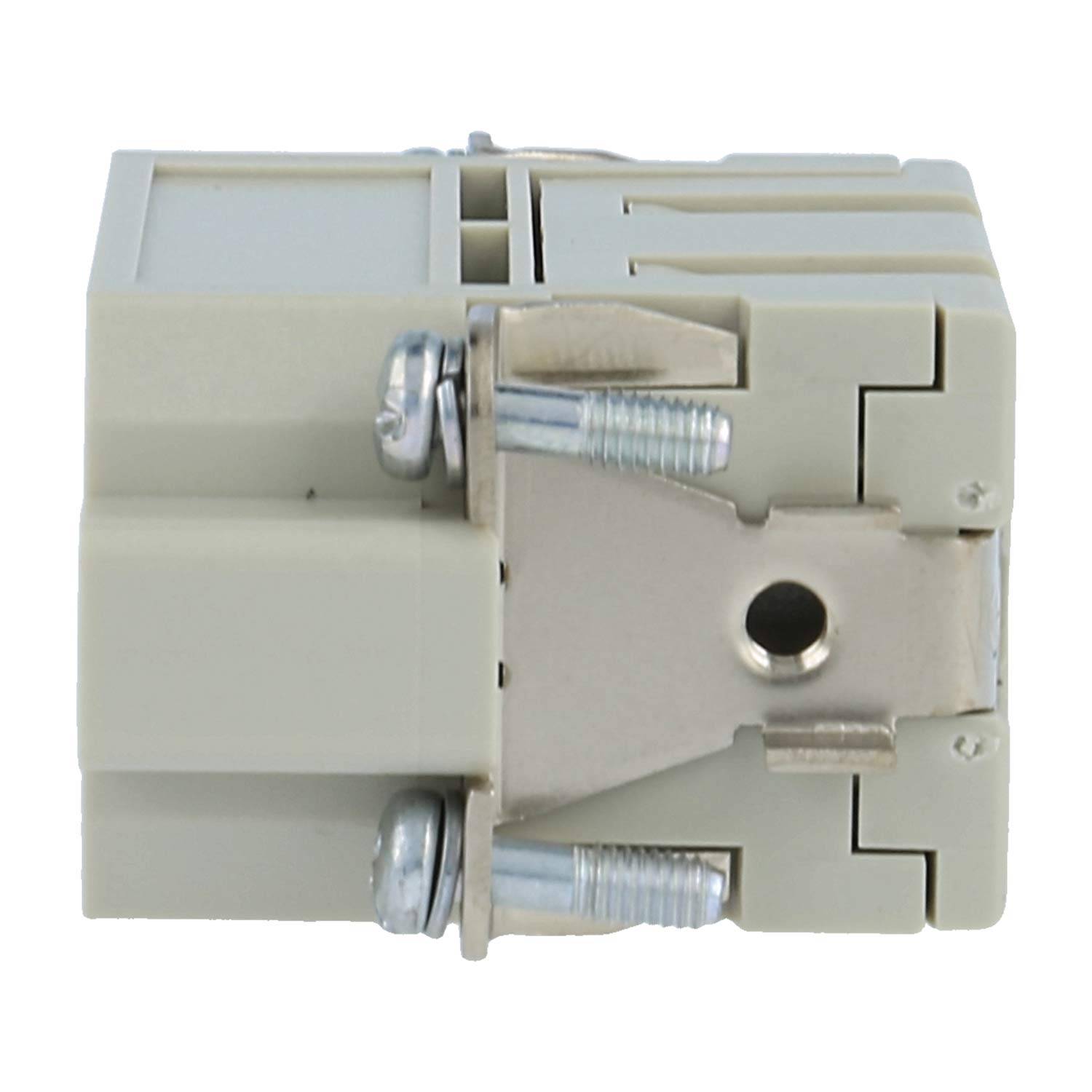 HARTING Han 10A Stifteinsatz (M) Crimpanschluss, 10-polig+PE 250V, 16A - 1 Stück-1
