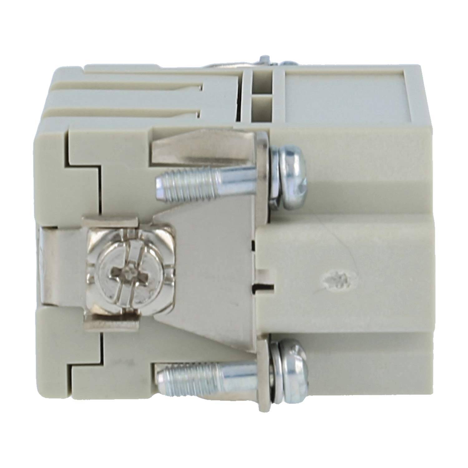 HARTING Han 10A Stifteinsatz (M) Crimpanschluss, 10-polig+PE 250V, 16A - 1 Stück-4