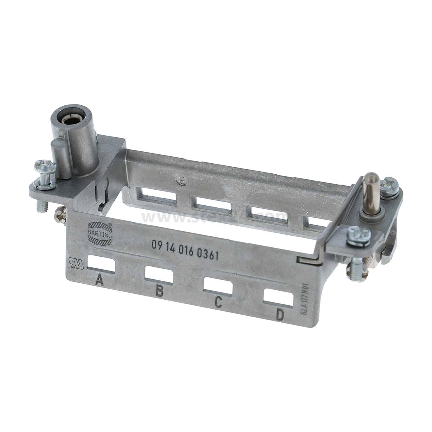 Harting 09140160361, Han Gelenkrahmen plus (M), Baugröße 16B Stift, für 4 Module-0