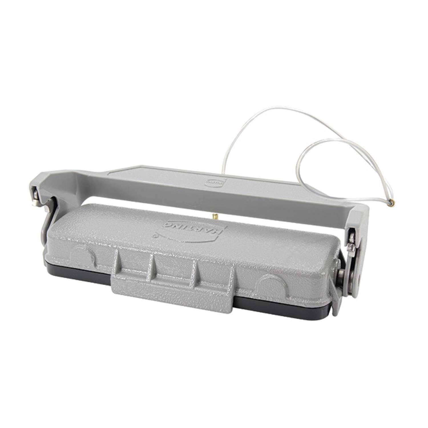 Harting 09300245432, Schutzkappe 24B Metall mit 1 Bügel für Oberteil-0