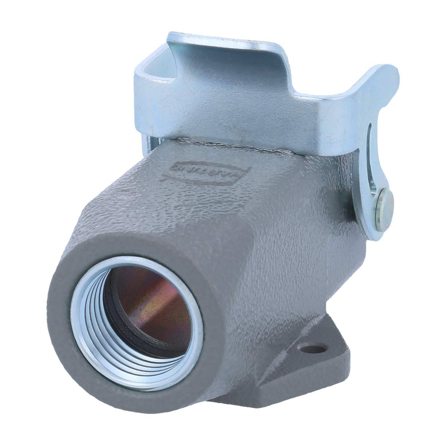 05200031262 Harting Han 3A Sockelgehäuse geschlossenem Boden, 1xM16 gerader Kabelabgang, 1 Bügel-3