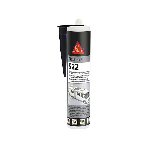 Sikaflex 522  STP Dichtstoff Caravan schwarz 300ml 688219