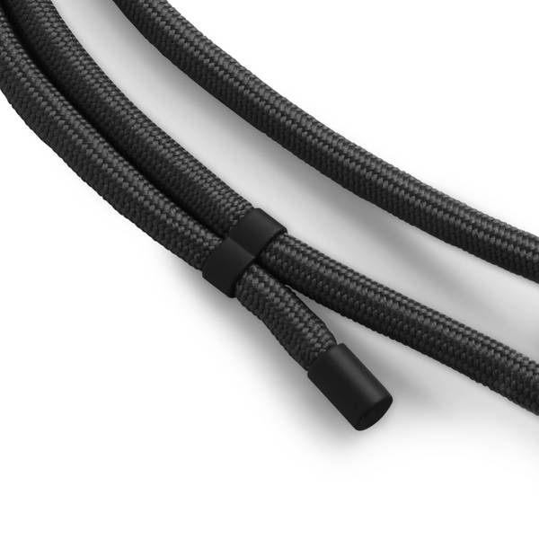 hama 00135285 Handyband zum Umhängen, universal, verstellbar, Karabiner, 2 m, Schwarz