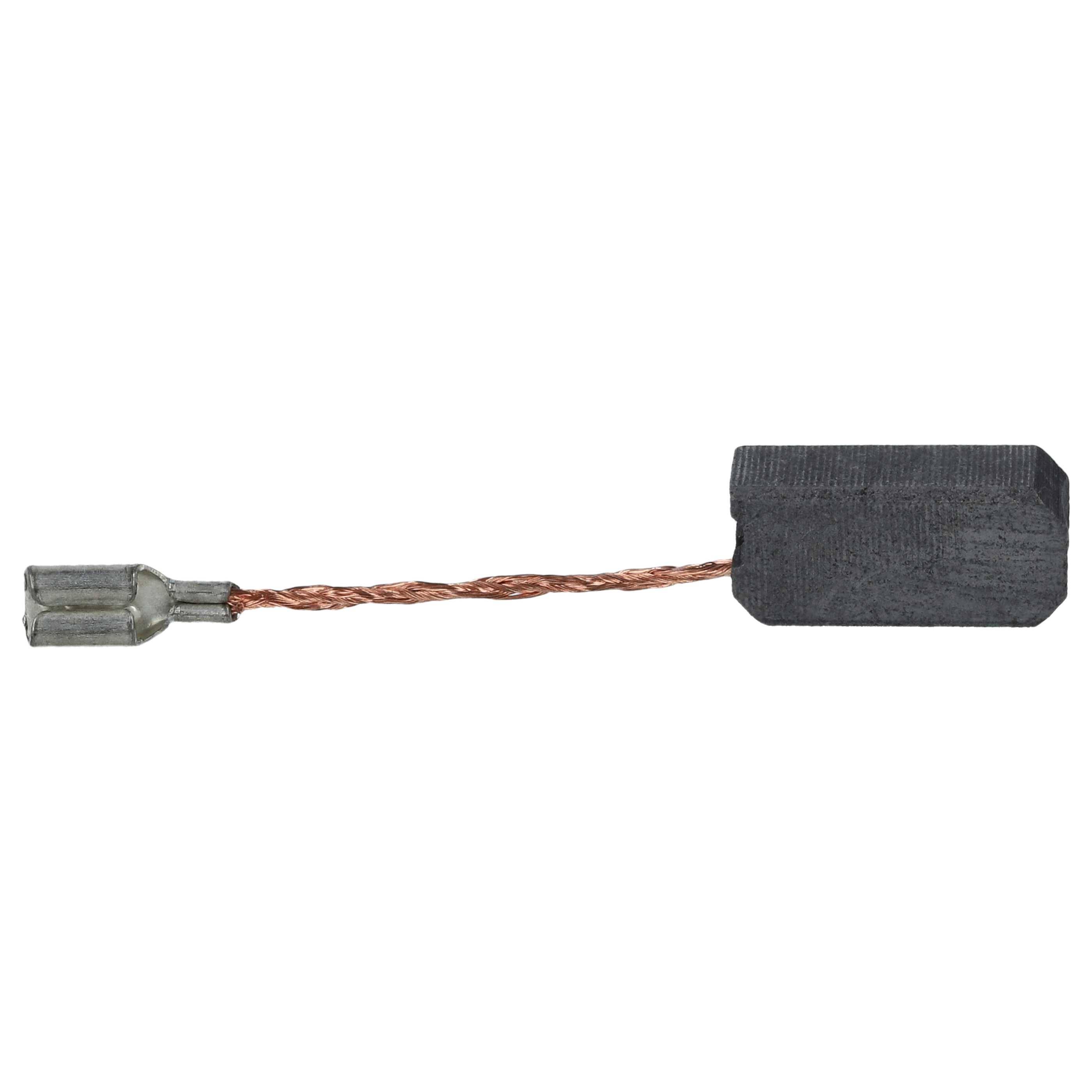 vhbw 2x Kohlebürste 6,3 x 7 x 15,2 / 6,3 x 7 x 15 mm Ersatz für Flex 264.571, 285.994, 285994, 4030293075412, 264571 für-2