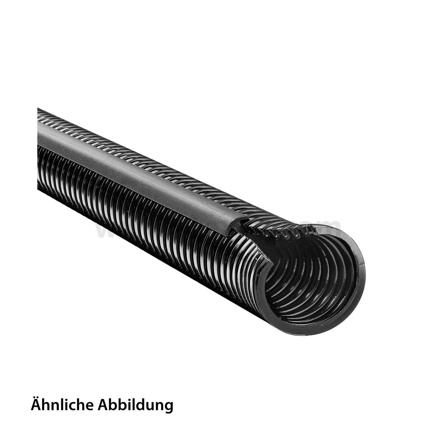 Flexa 122288/2, FLEXAzip Wellschlauch / Wellrohr mit Verschlussprofil PA6
