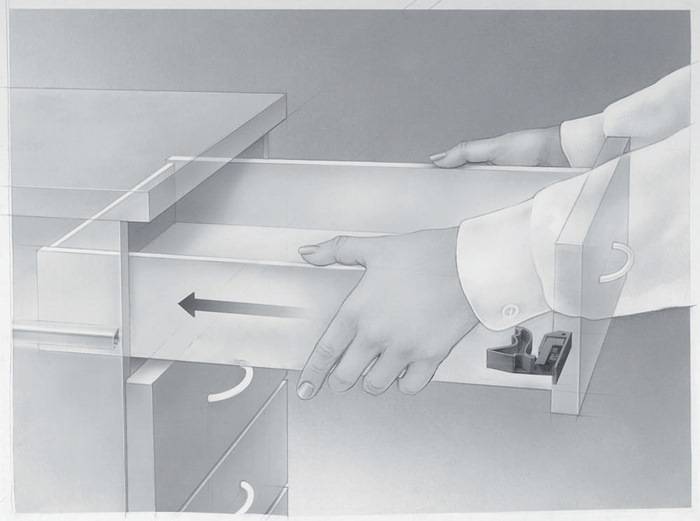 Vollauszug Quadro V6 Silent System 350mm Hettich-2
