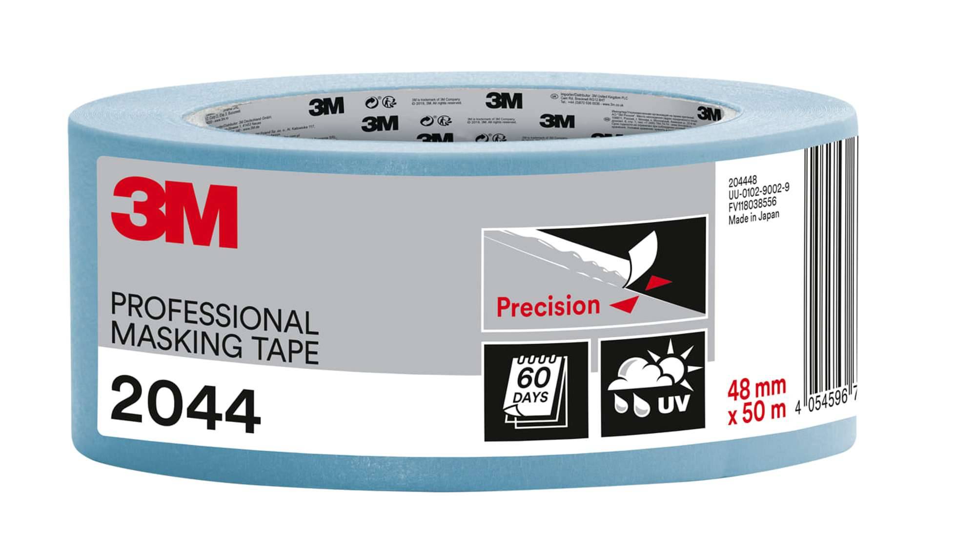 3M 2044 Malerabdeckband, 50 m x 48 mm, blau-0
