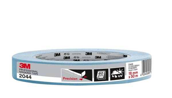 3M 2044 Malerabdeckband, 50 m x 18 mm, blau