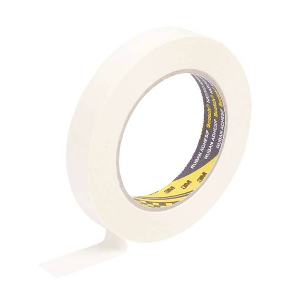 3M Scotch 2328 Abdeckband, 50 m x 18 mm, cremeweiss