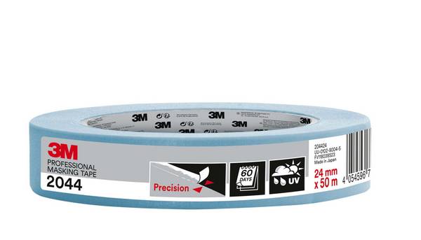 3M 2044 Malerabdeckband, 50 m x 24 mm, blau