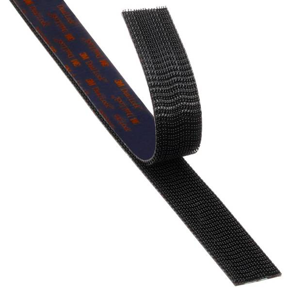 3M SJ3550CF Dual Lock Druckverschluss, 45.7 m x 25 mm, schwarz