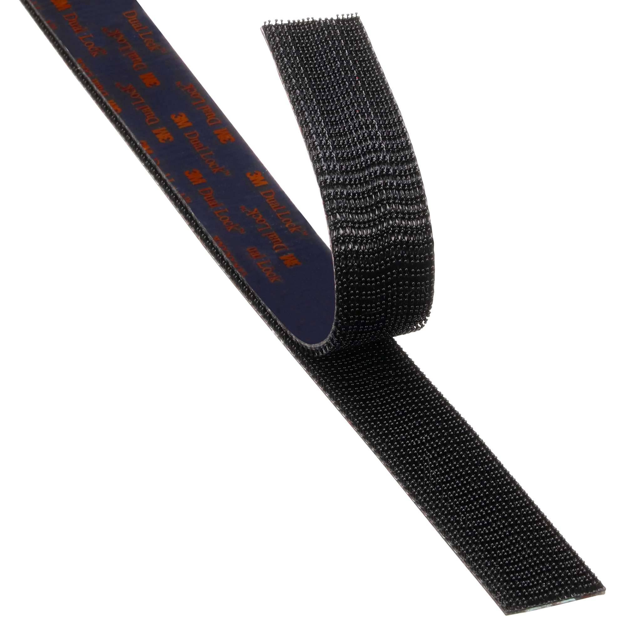 3M SJ3550CF Dual Lock Druckverschluss, 45.7 m x 19 mm, schwarz-0