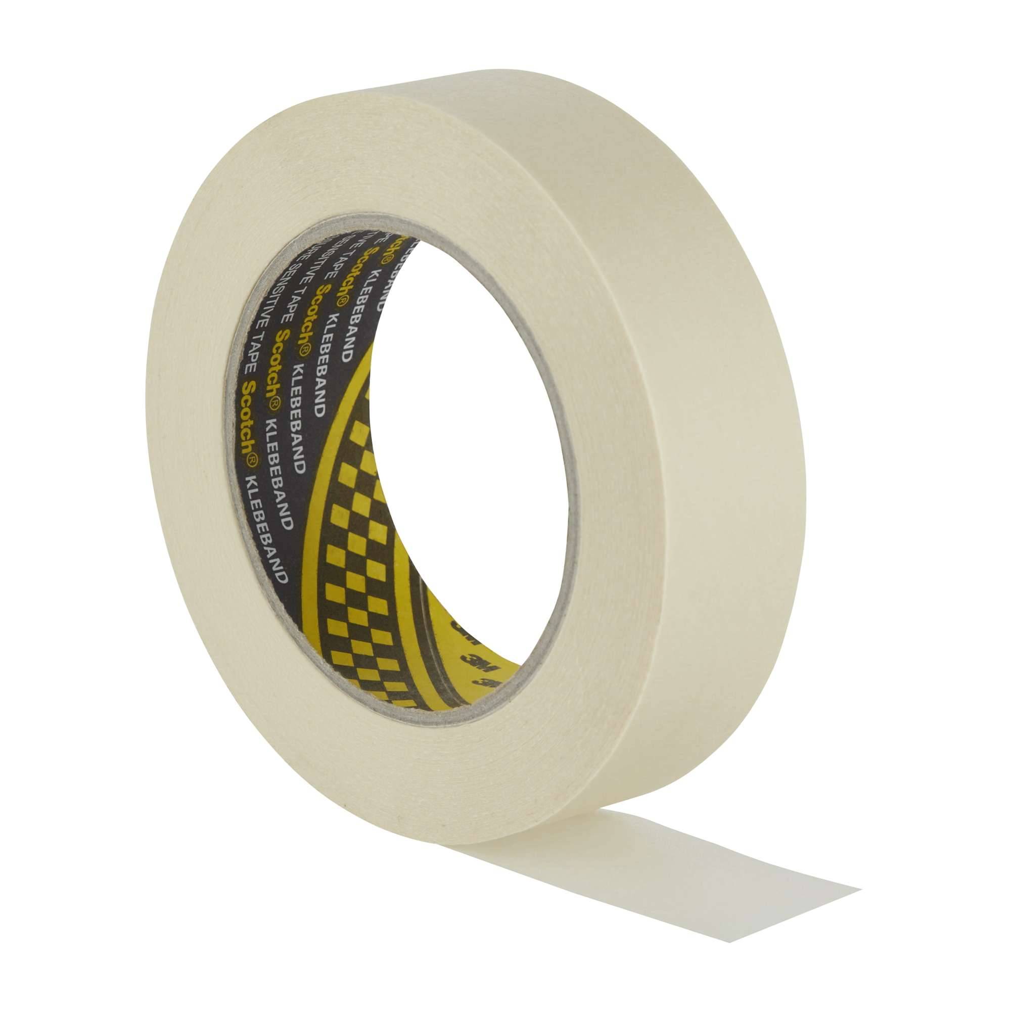3M Scotch 2328 Abdeckband, 50 m x 24 mm, cremeweiss-0