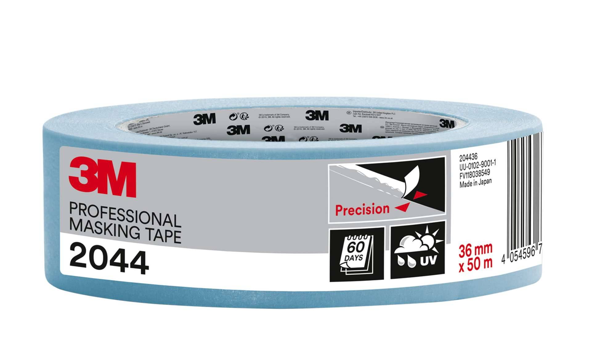 3M 2044 Malerabdeckband, 50 m x 36 mm, blau-0