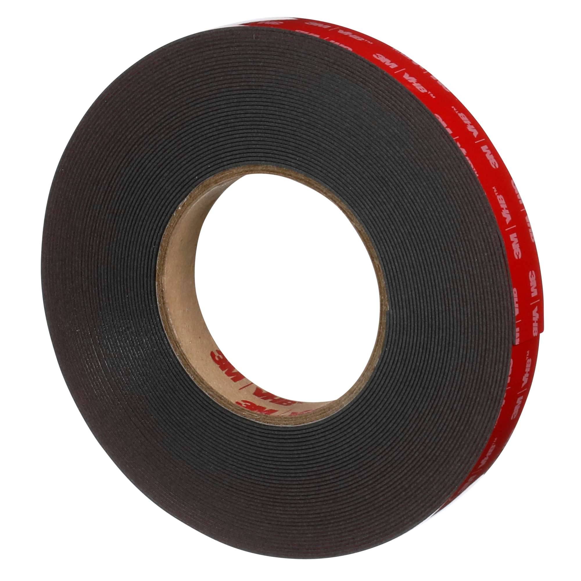 3M VHB 5952P doppelseitiges Klebeband, schwarz, Dicke, 33 m x 100 mm, schwarz-0