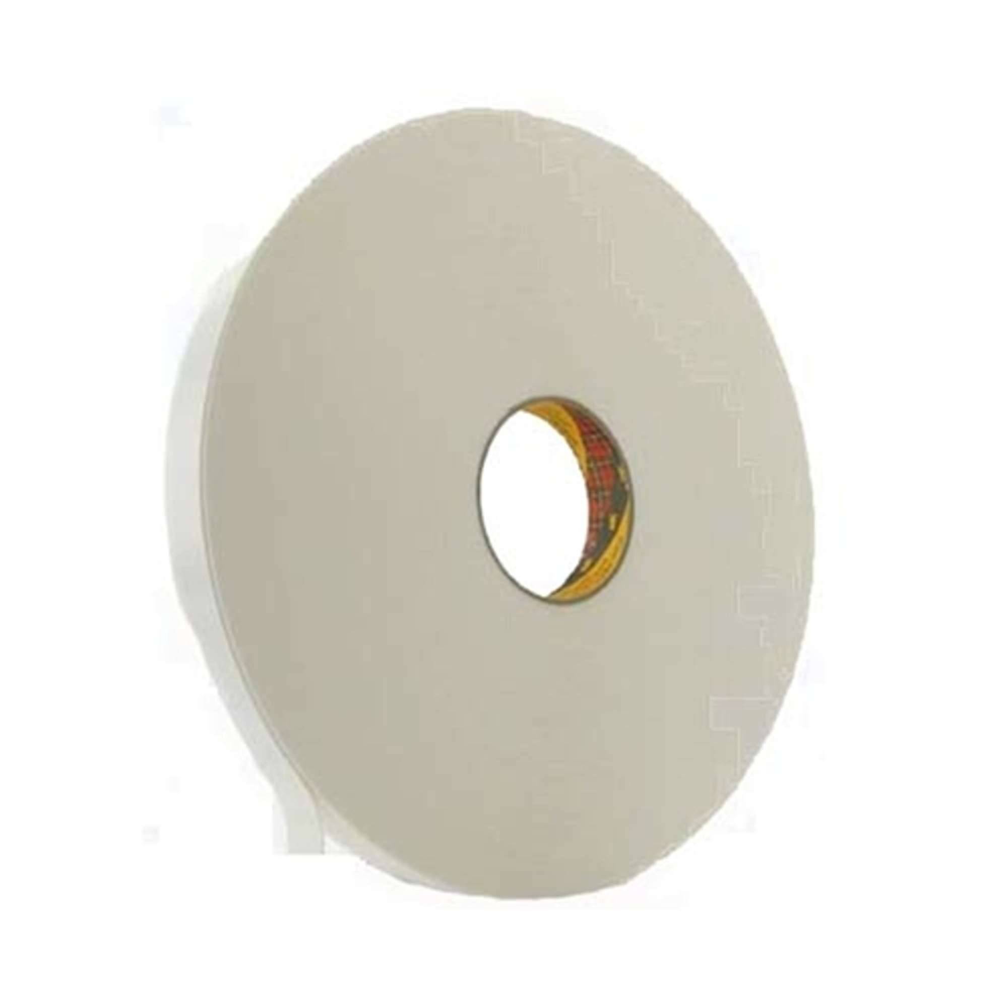 3M 9546 doppelseitiges PE-Schaumband, 66 m x 9 mm, weiss-0