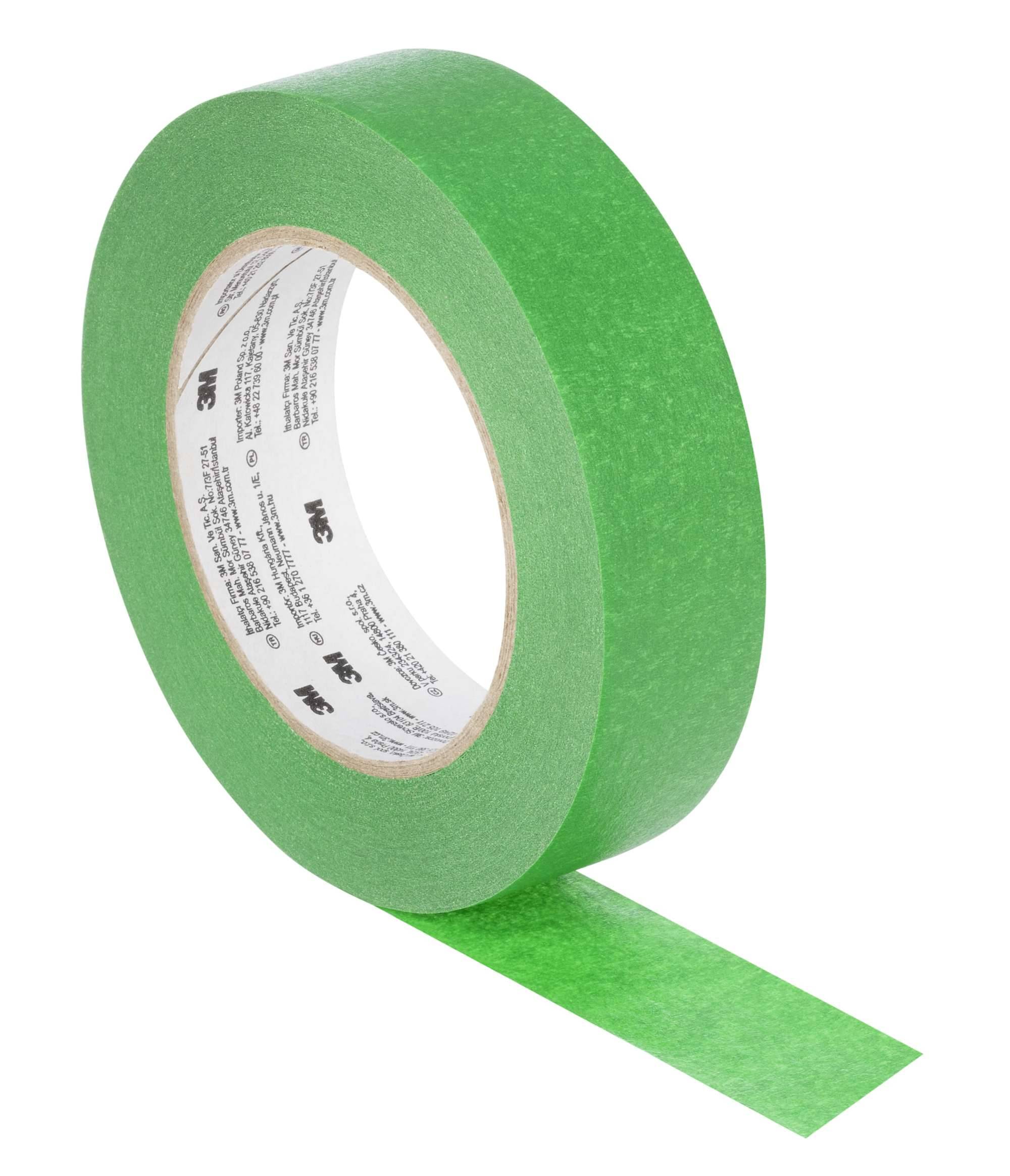 3M 2814 UV-beständiges Abdeckband, 50 m x 30 mm, grün-0