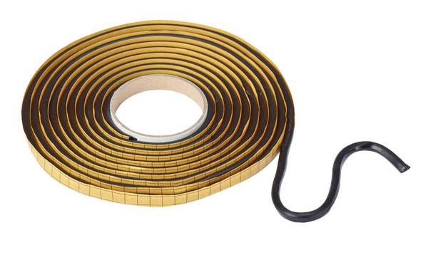 3M Scotch-Weld Dichtband auf Butylkautschukbasis 5316, 25 m x 6 mm, schwarz