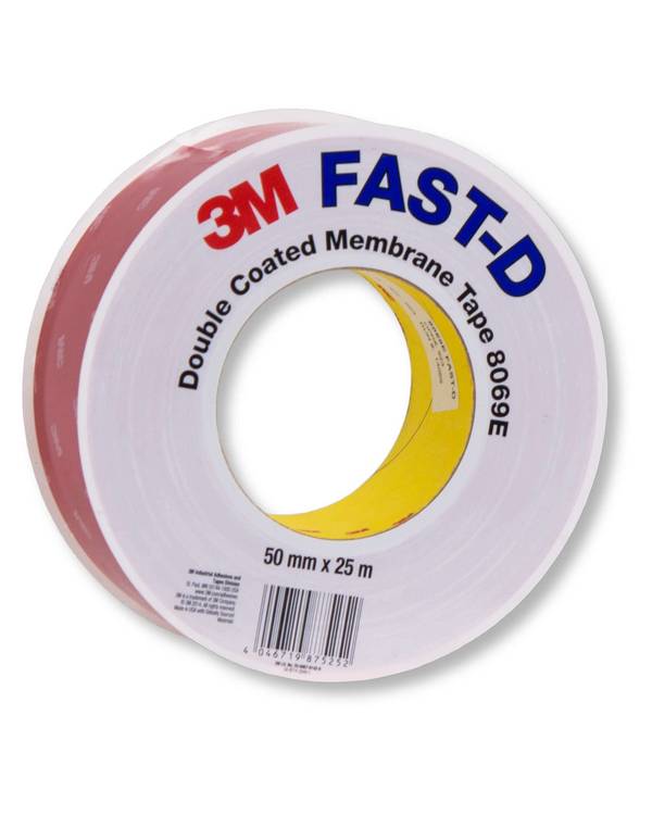 3M FAST-D Dichtband 8069-001 E doppelseitig, 25 m x 50 mm, braun