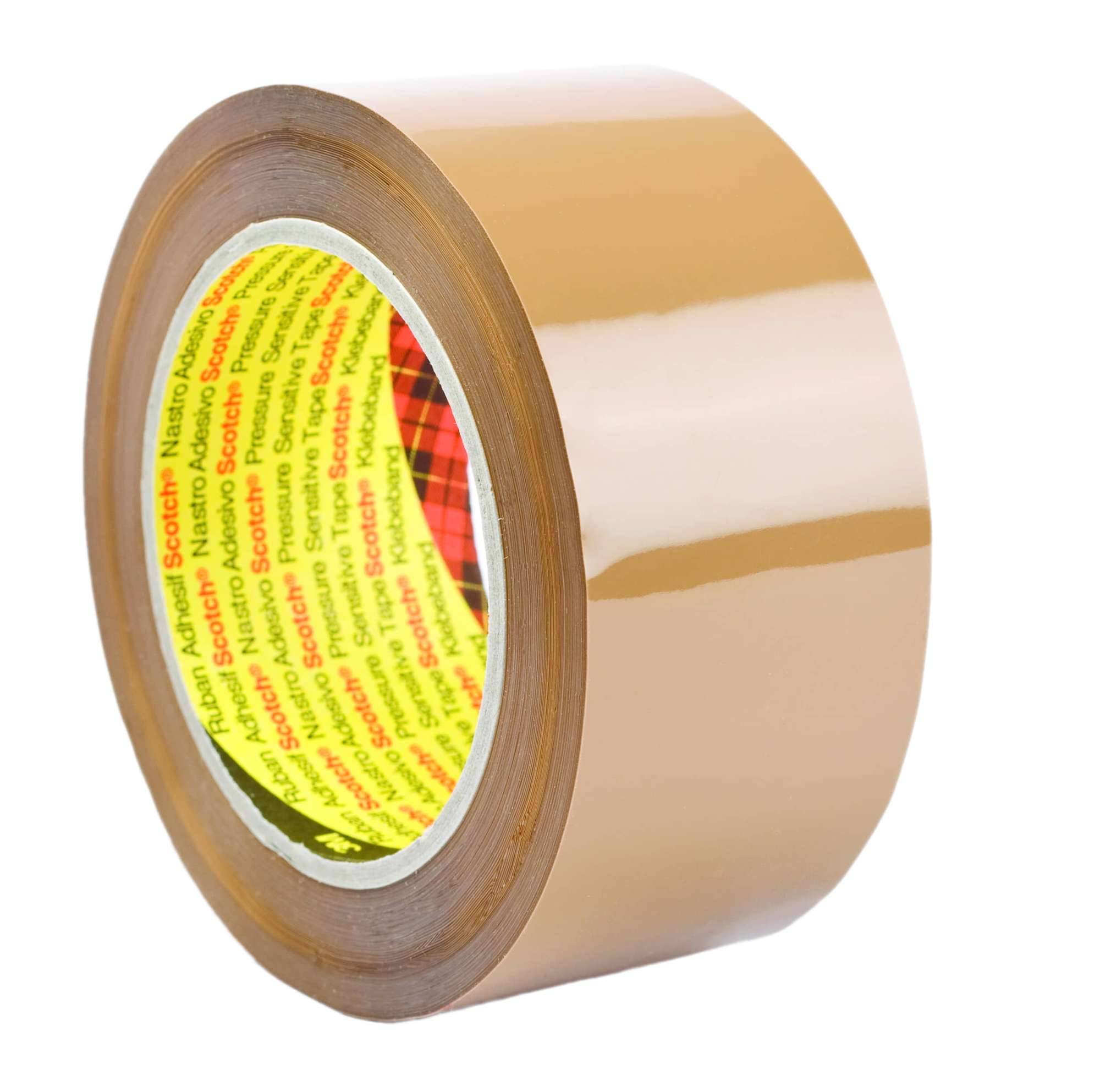3M Scotch Hochleistungs-Packband 375E, 66 m x 50 mm, braun
