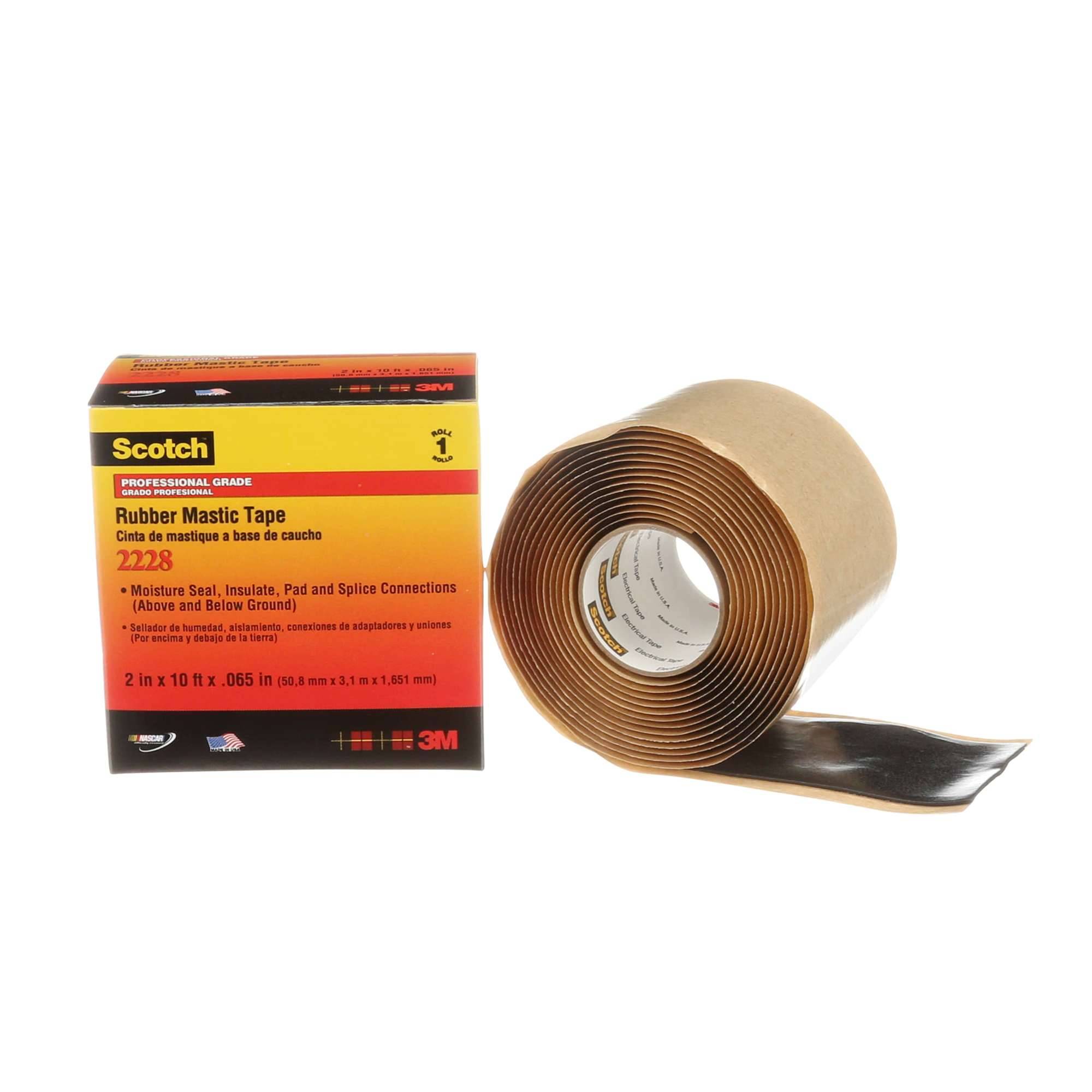 3M Scotch Buthyl-Kautschuk-Band 2228, 3 m x 50.8 mm, schwarz-0