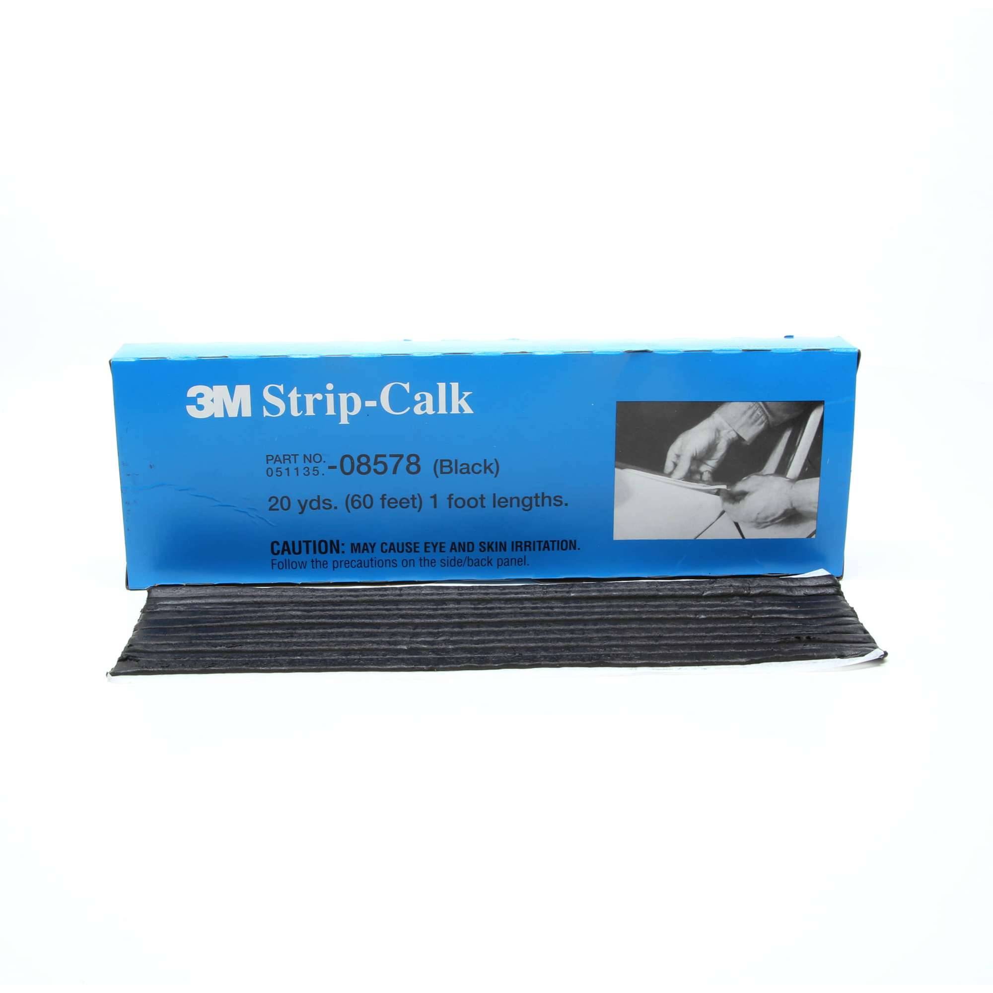3M Dichtstreifen, 0.305 m x 6 mm, schwarz-0