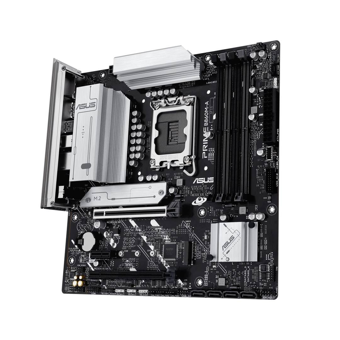 ASUS PRIME B860-PLUS-CSM - Motherboard - ATX - LGA1851-Sockel - B860 Chipsatz - Onboard-Grafik - 90MB1K00-M0EAYC-4