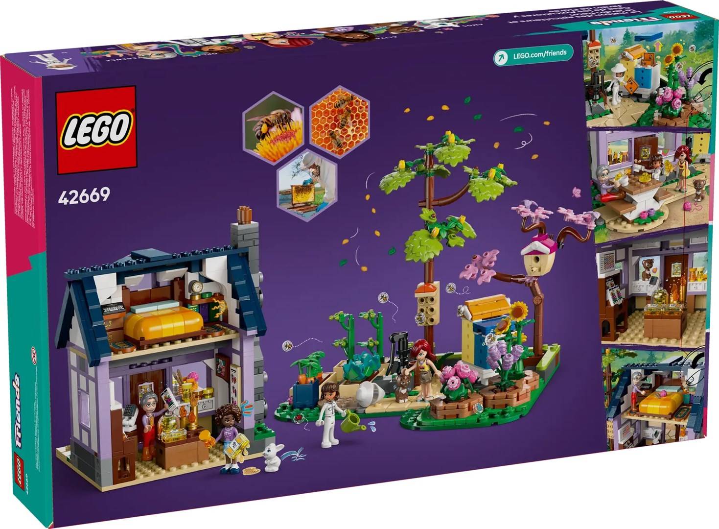 LEGO - 42669 Friends Haus und Blumengarten der Imker-1