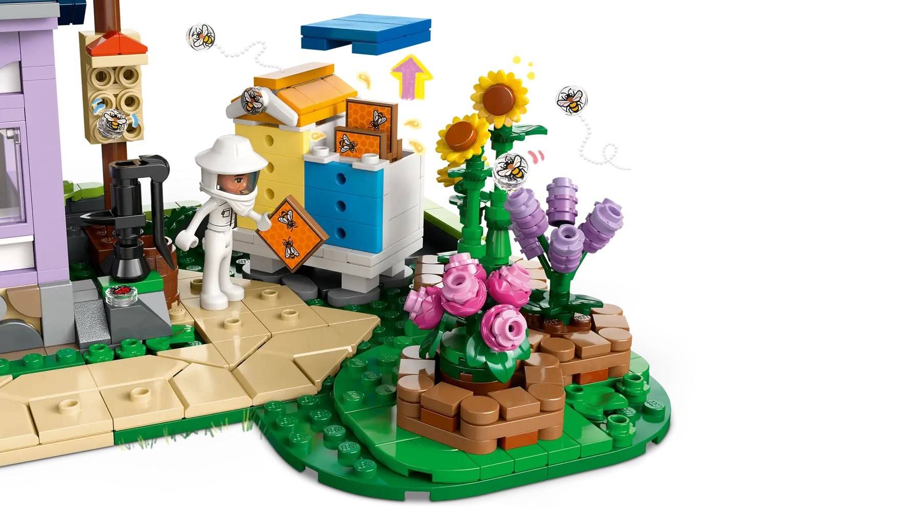 LEGO - 42669 Friends Haus und Blumengarten der Imker-4