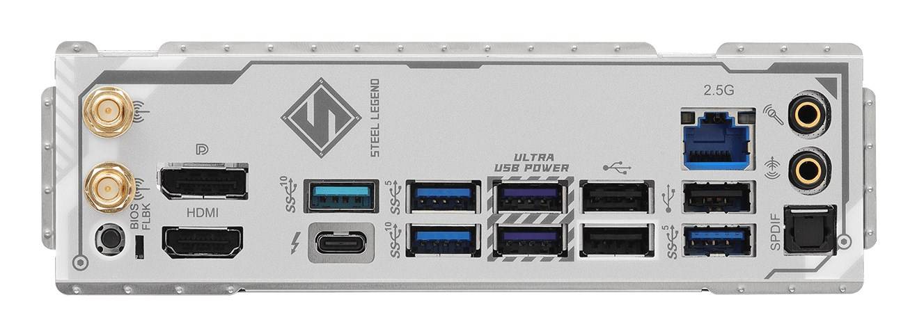 ASRock B860 Steel Legend WiFi 1851 ATX HDMI/DP DDR5 Multimedia-Technik Mainboards INTEL-4