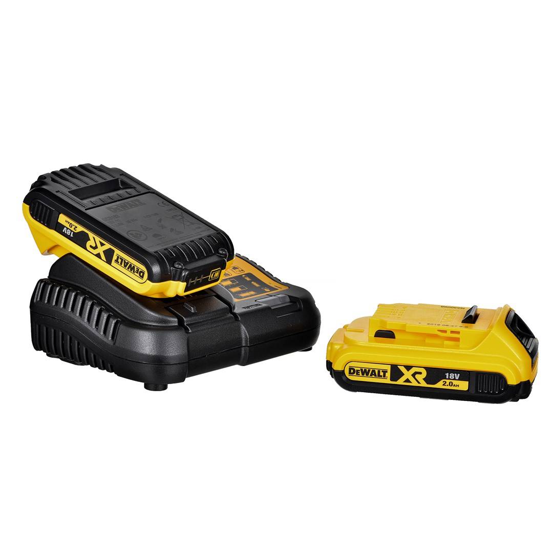 DEWALT DCF809D2T DCF809D2T-QW Akku-Schlagschrauber 190 Nm 18 V Anzahl mitgelieferte Akkus 2 Li-Ion inkl. Akku-3