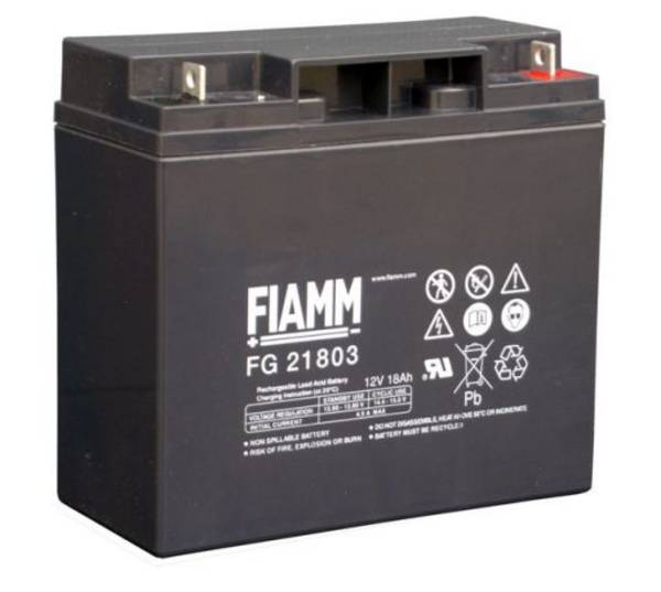 Fiamm FG21803 12V 18Ah Blei Akku / Blei Akku / AGM Blei Vlies