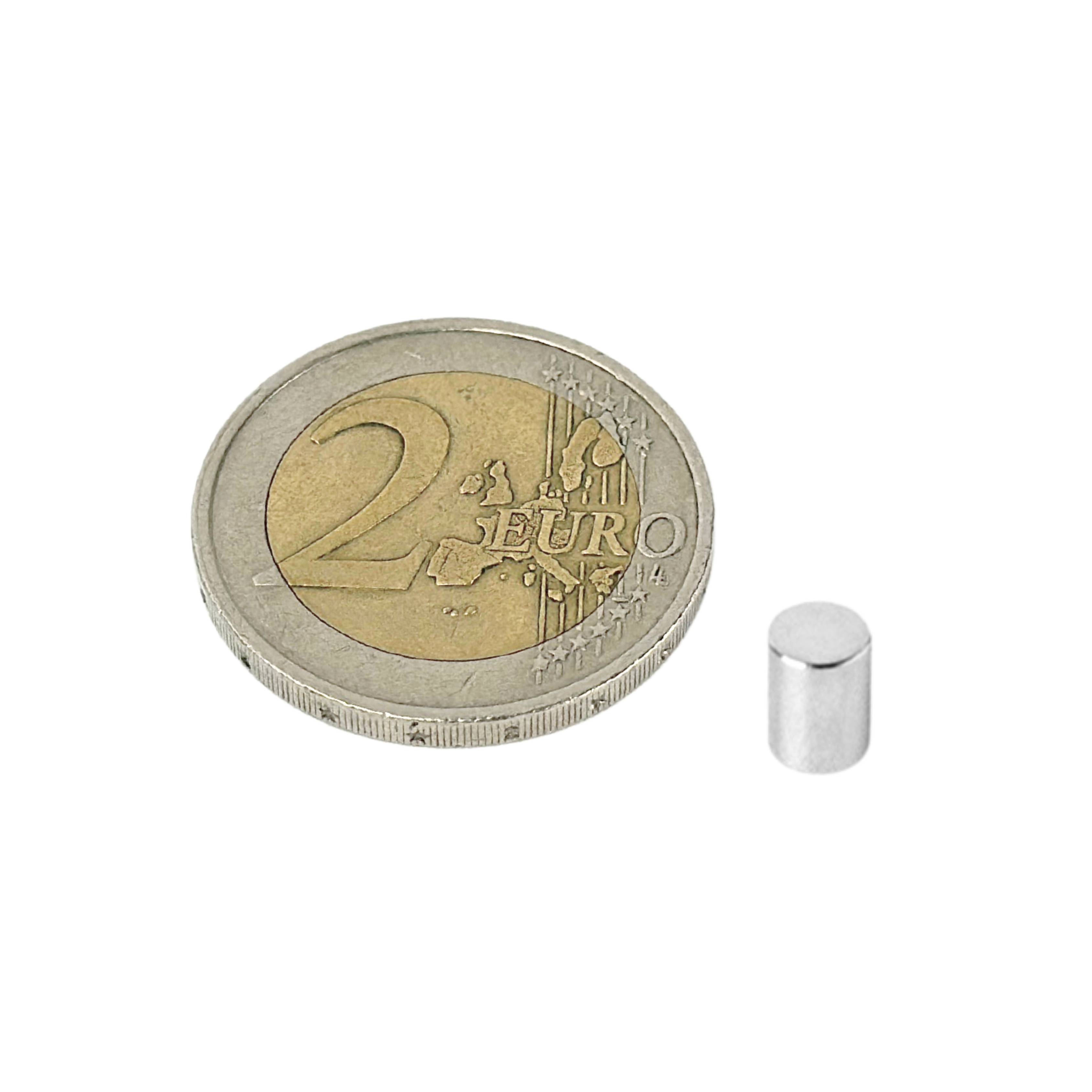 200 Stück Neodym Magnet 3mm x 4mm Supermagnete hohe Haftkraft Scheibenmagnet-3