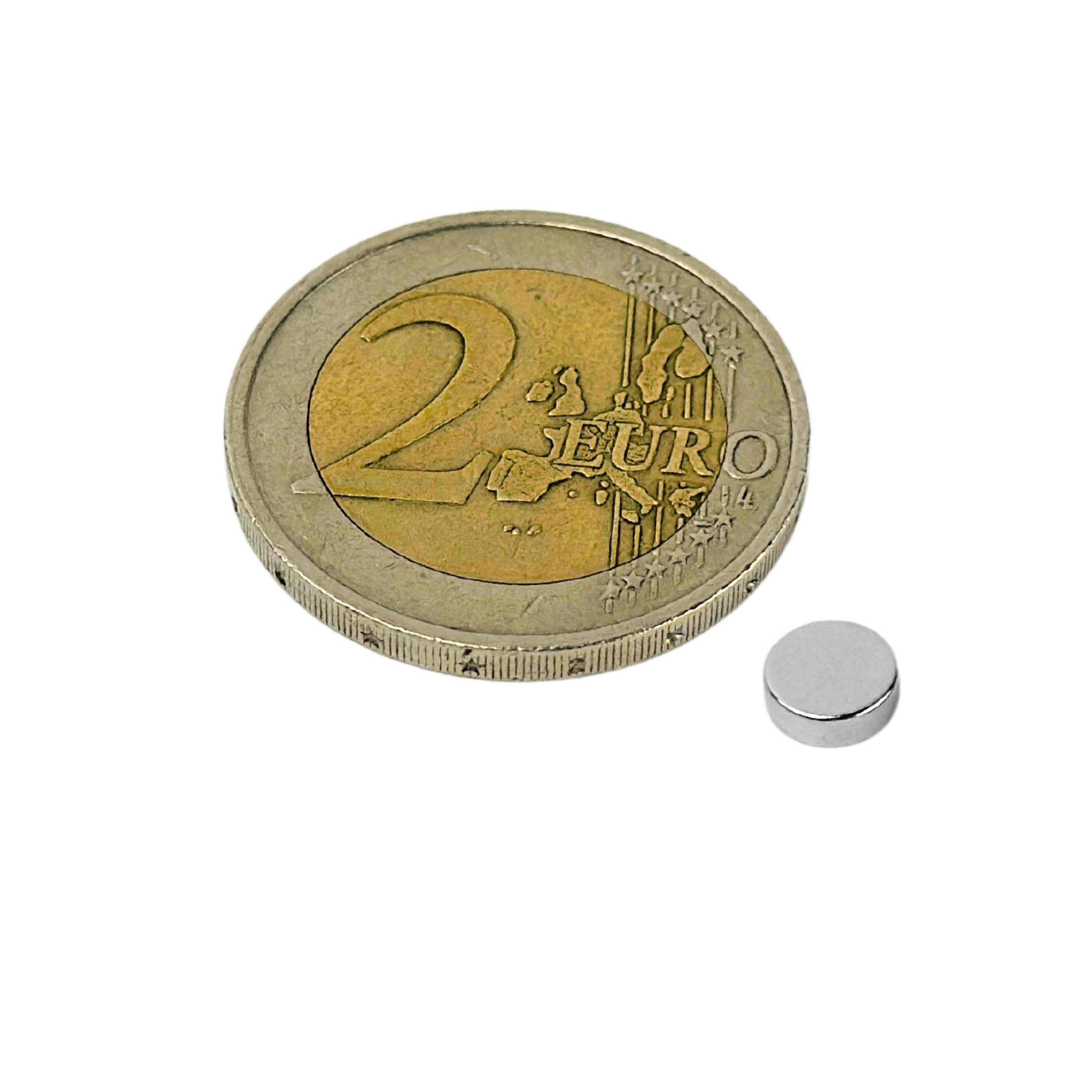 200 Stück Neodym Magnet 6mm x 2mm Supermagnete hohe Haftkraft Scheibenmagnet-3