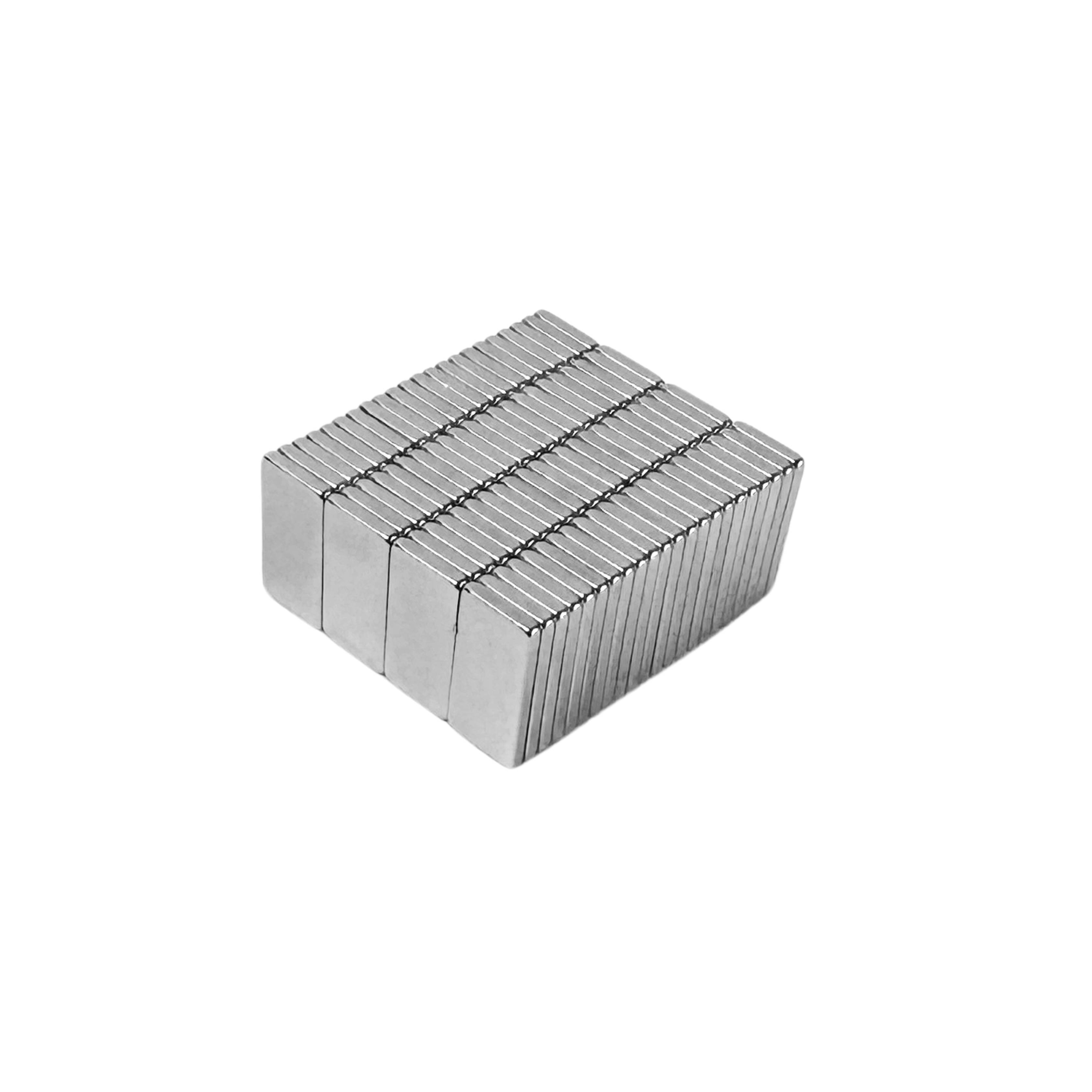 200 Stück Neodym Magnet 10mm x 5mm x 1mm Supermagnete hohe Haftkraft Quadermagnete-2