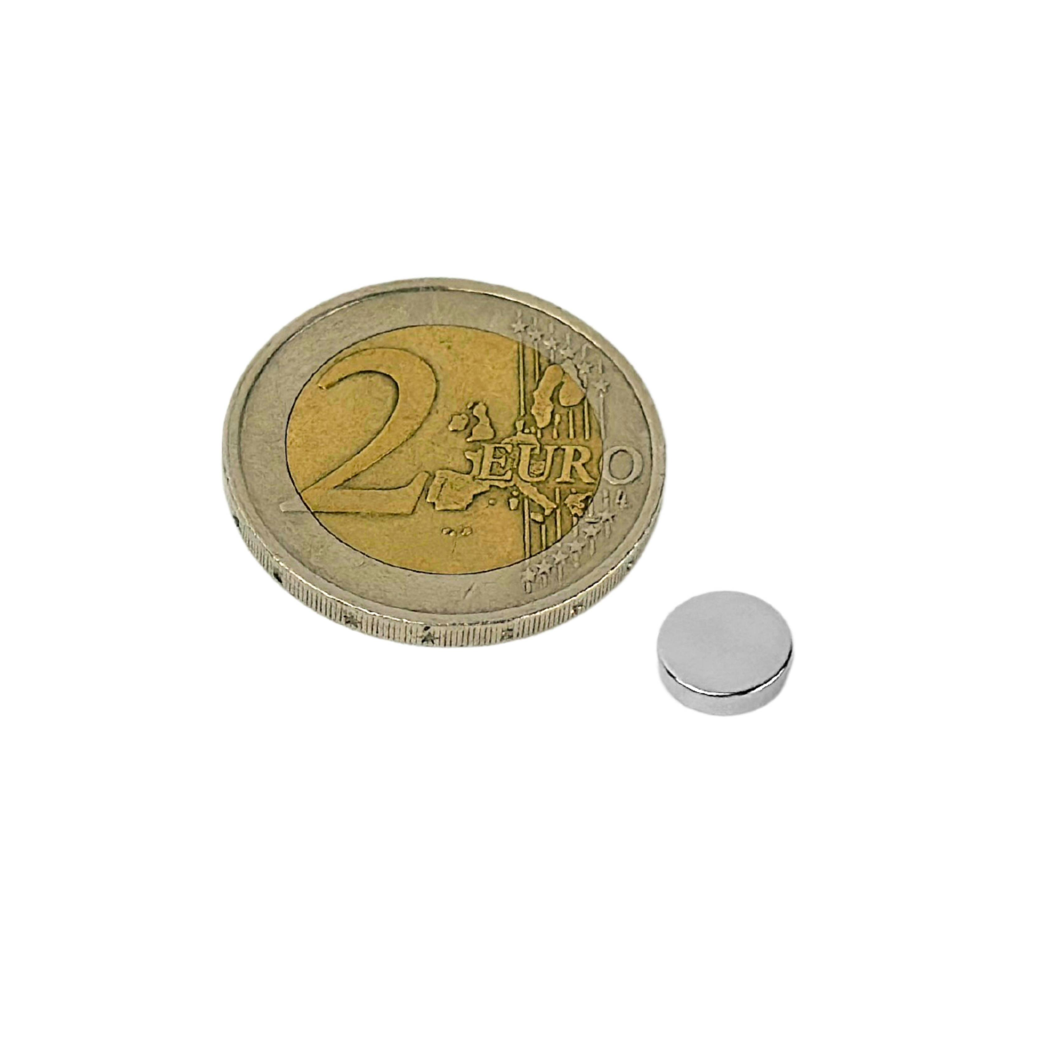 500 Stück Neodym Magnet 8mm x 2mm Supermagnete hohe Haftkraft Scheibenmagnet-3